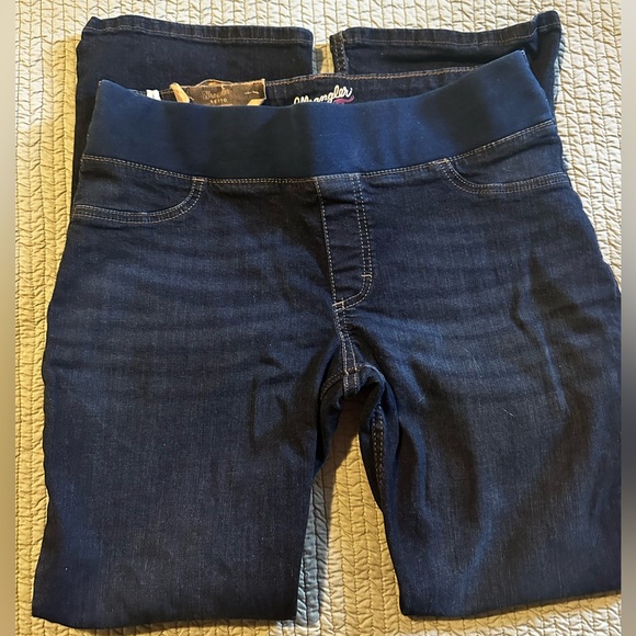 Wrangler Pants - Maternity Wrangler Retro Boot Cut Dark Blue jeans